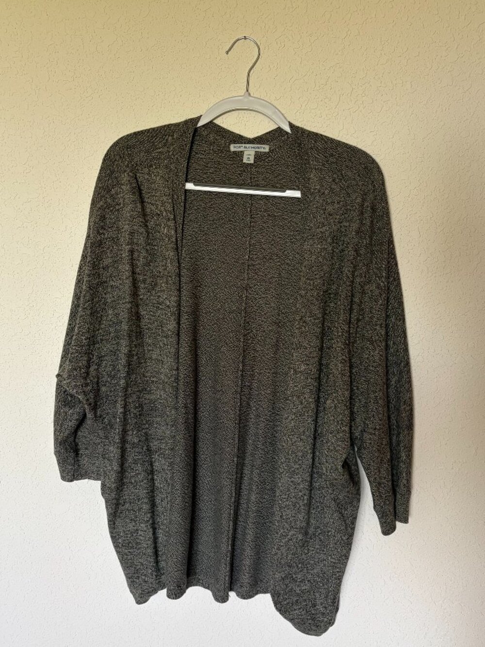 Port Authority Gray Batwing Sweater XL